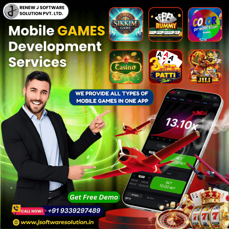 Top Mobile Games and App Development Companies in Bangalore: Why Renew J Software Solution Pvt. Ltd. Leads the Way